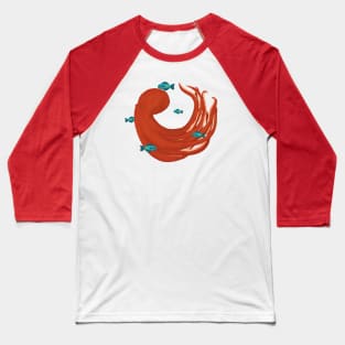 Octopus Baseball T-Shirt